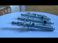 M6 탄소강 1/4 인치 아연 도금 웨지 앵커 부식 방지